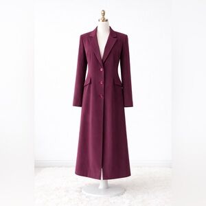 Newport News Women's Plum Trench Coat